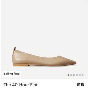 Everlane flat made from Italy